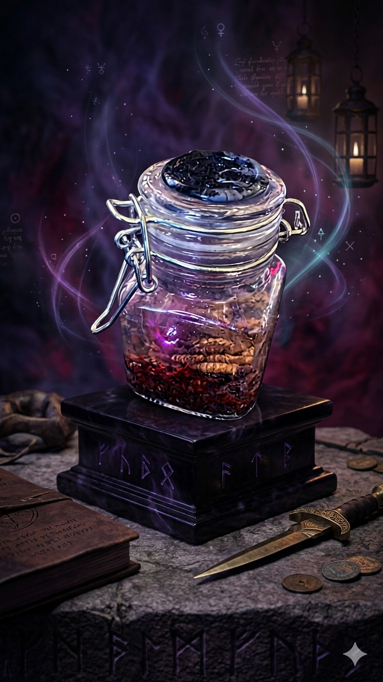 Karma Fluch-Glas