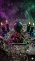 Gerichts Voodoo puppe
