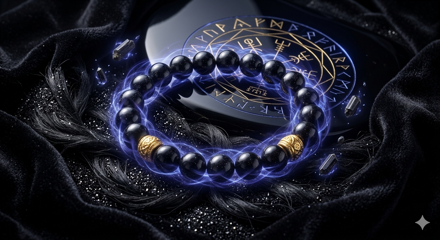 Schwarzer Turmalin: Das Schutz-Armband