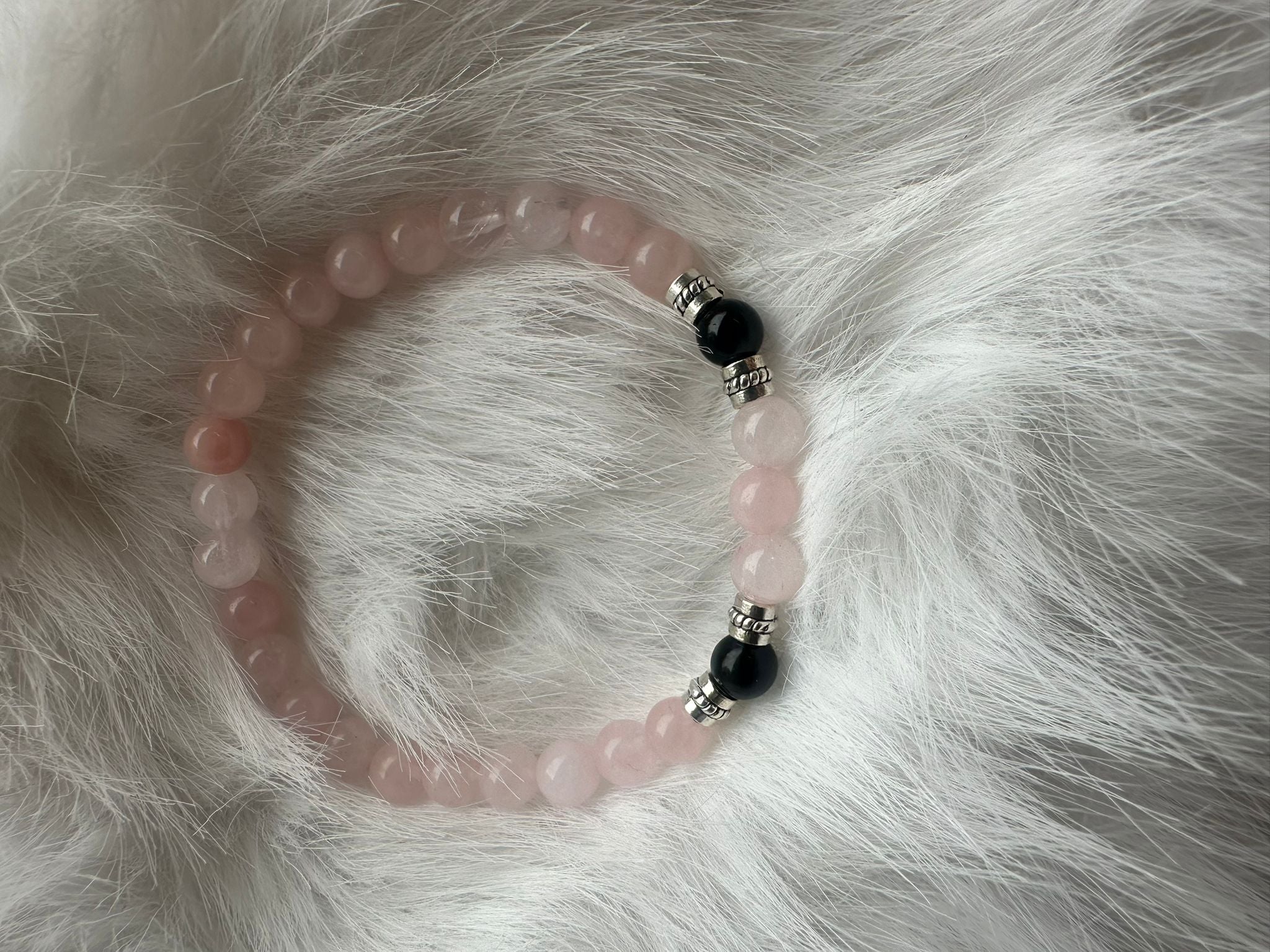 Rosenquarz Armband